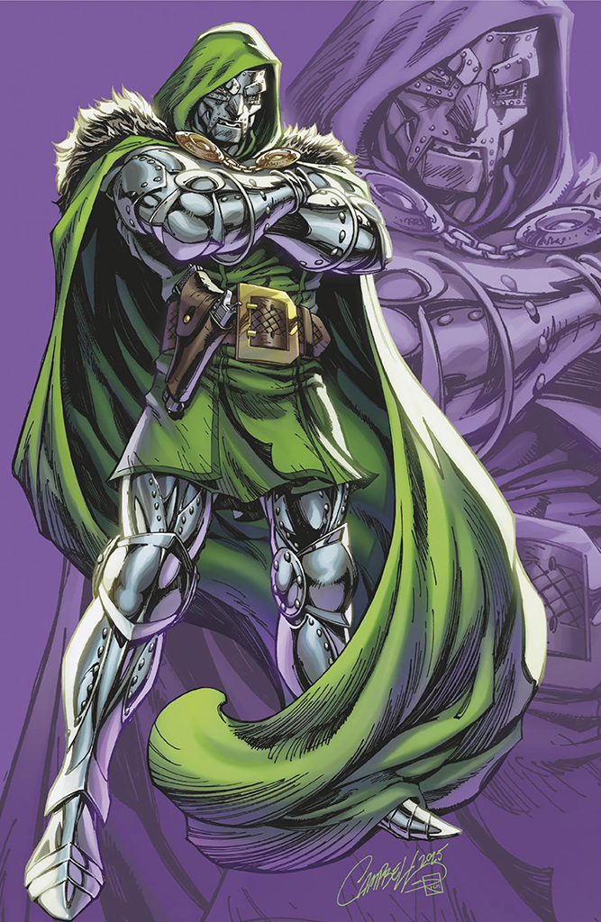 One World Under Doom #6 [B] J. Scott Campbell Virgin INCENTIVE 1:100 (2025)