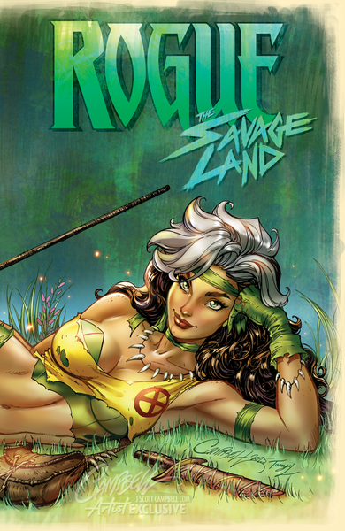 Rogue: The Savage Land #2 (of 5) – J. Scott Campbell Variant Cover (Marvel, 2024)