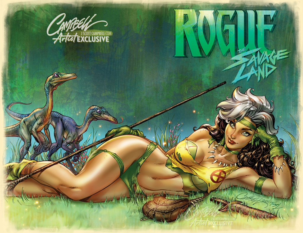 Original Art: Rogue: The Savage Land #5 JSC Artist EXCLUSIVE Cover A "wraparound" (2025)