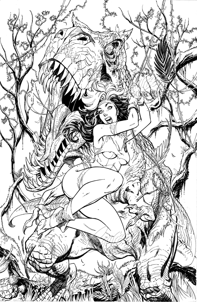 SOLD - Original Art: Rogue: The Savage Land #3 (2025)