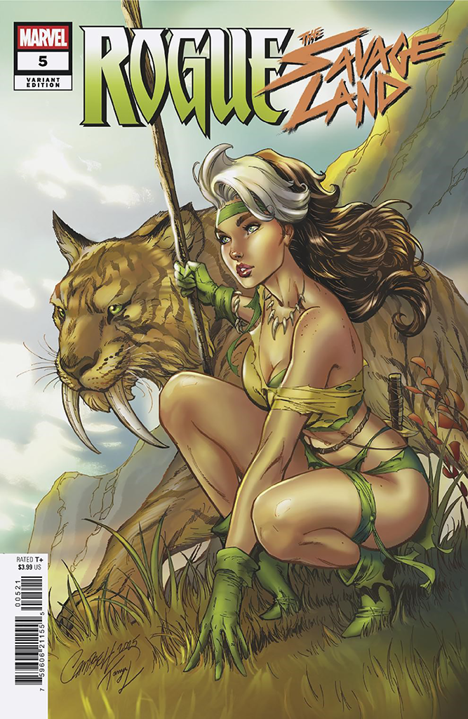 Rogue: The Savage Land #5 [A] J. Scott Campbell Trade Dress (2025)