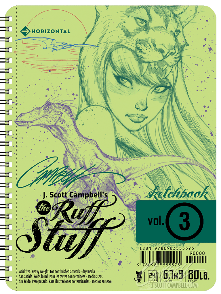 The Ruff Stuff Sketchbooks || 2nd Edition || Volume 3