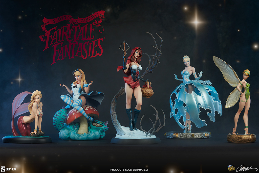 FairyTale Fantasies Red Riding Hood statues - AP Edition