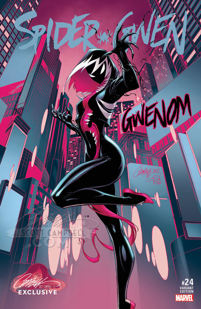 Spider-Gwen #24 JSC EXCLUSIVE Cover C "Gwenom" (2017)