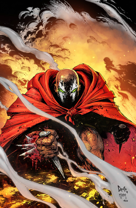 【サービスセール】★SPAWN15 ★Code Red(ゴリラ) Spawn Murder Signature 11x17 Pearlized Metallic Archival Giclee