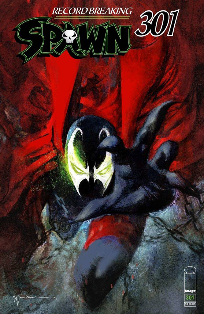 Spawn #301 [M] "Sienkiewicz" Trade Dress