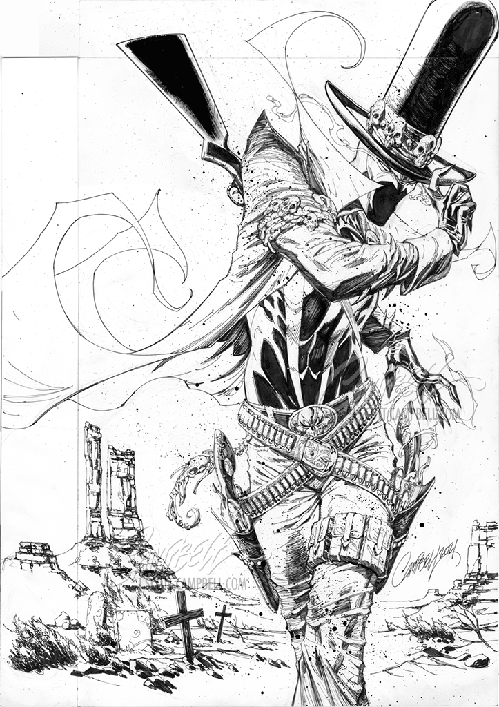 Original Art: Spawn's Universe #1 B "Gunslinger"