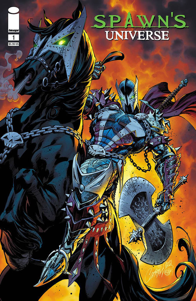 Spawn's Universe #1 J. Scott Campbell Cover C "Medieval Spawn"