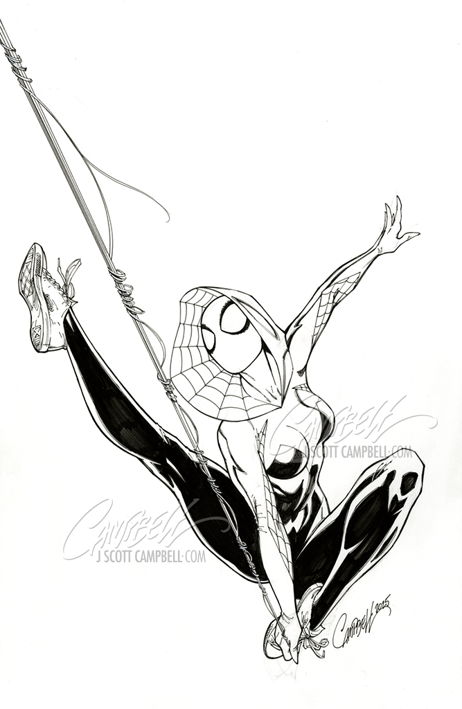 Original Art: All-New Spider-Gwen: The Ghost Spider #1 (2025)