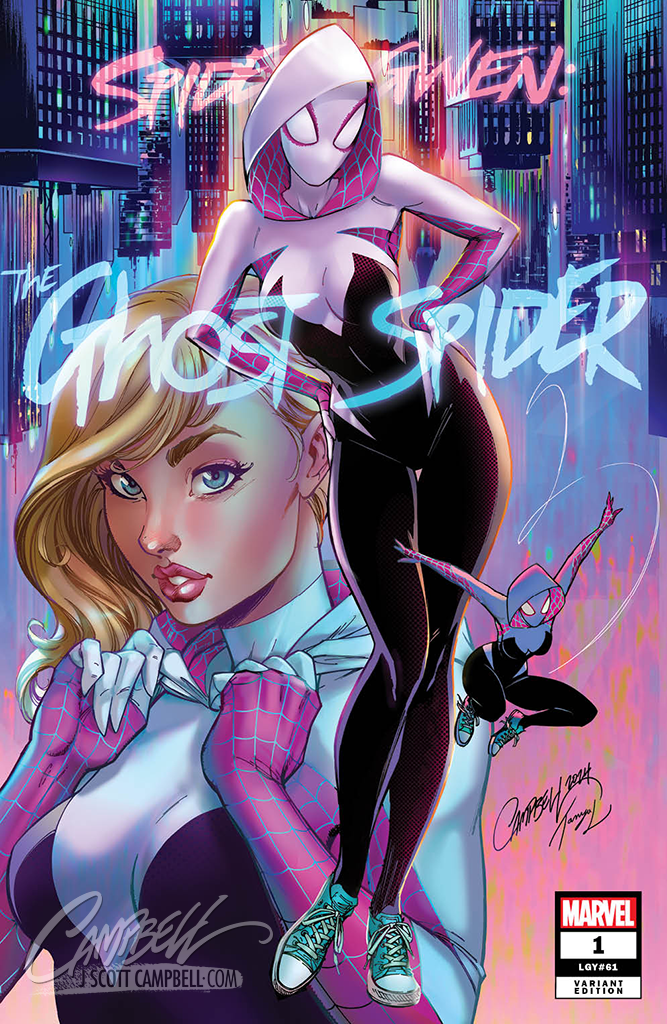 Spider-Gwen: The Ghost Spider #1 JSC Artist EXCLUSIVE Cover A