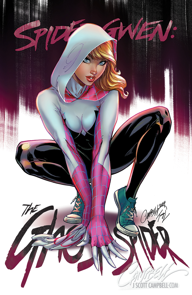 Spider-Gwen: The Ghost Spider #1 JSC Artist EXCLUSIVE Cover C