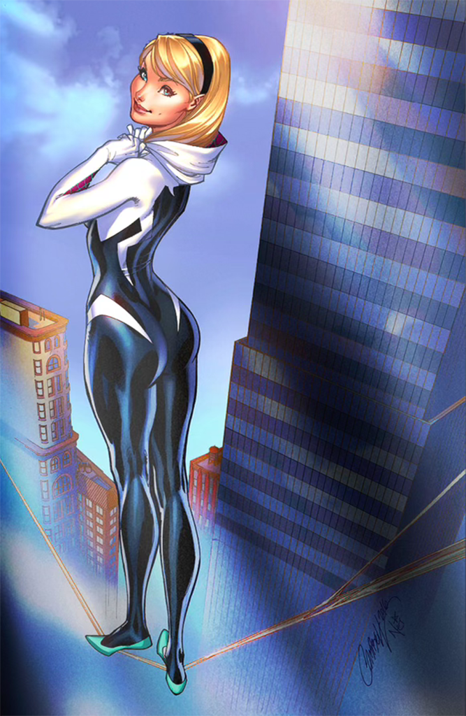 Spider-Gwen: The Ghost Spider #1 Foil Edition J. Scott Campbell (2024)