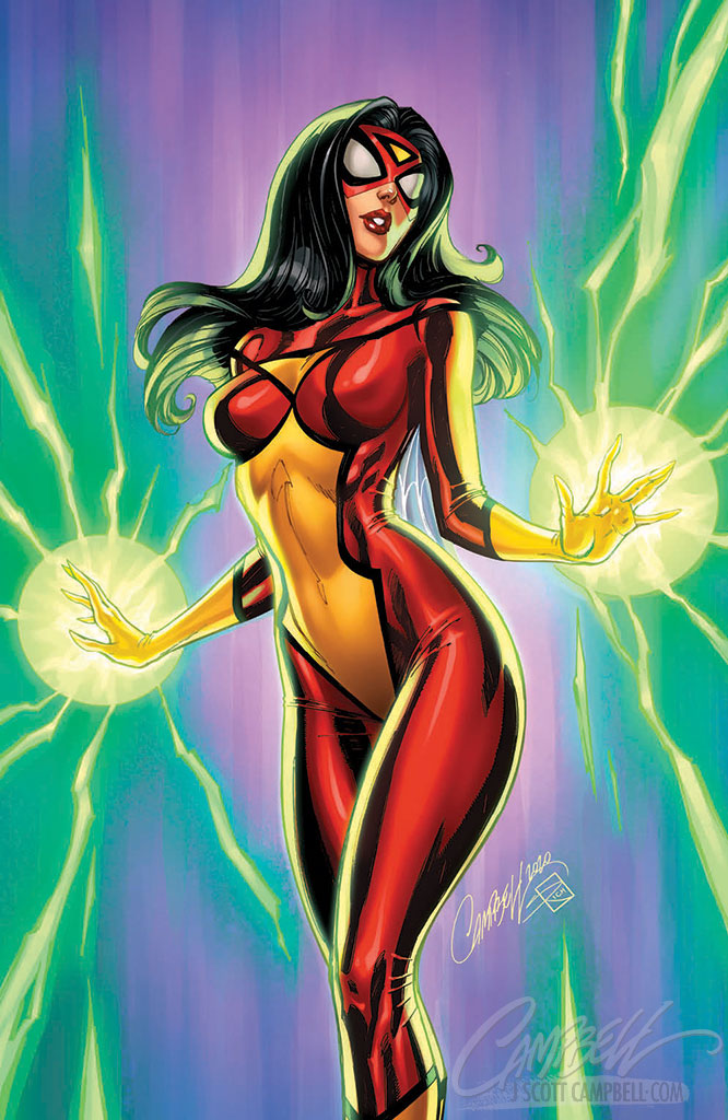 Spider-Woman #1 J. Scott Campbell Cover B JSC EXCLUSIVE