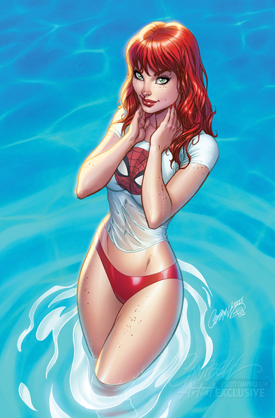シンドラ　水着　プロモ　マーベル　Marvel FaB Marvel Swimsuit Special: FFR #1 [vA] JSC Artist EXCLUSIVE **VIRGIN** 
