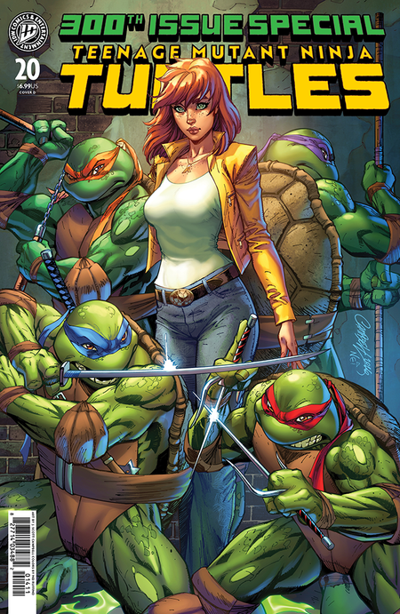 Teenage Mutant Ninja Turtles #20 300th Anniv [D] J. Scott Campbell 