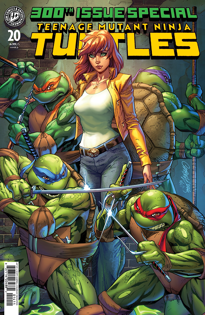 Teenage Mutant Ninja Turtles #20 300th Anniv [D] J. Scott Campbell "trade dress" (2026) TMNT