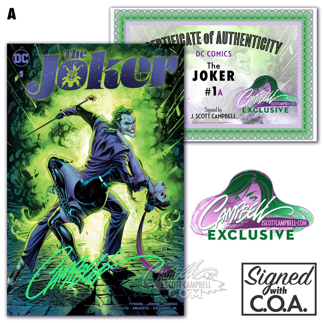 The Joker #1 JSC EXCLUSIVE Cover A "Dance with the Devil"