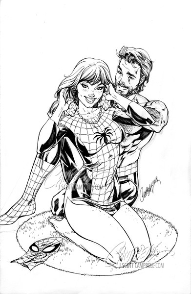 Original Art: Ultimate Spider-Man #4 Cover C Original Art: Ultimate Spider-Man #4 Cover C