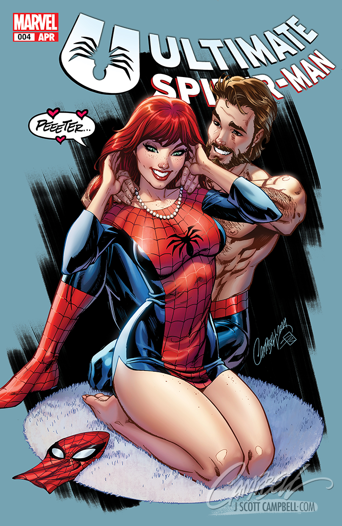 Original Art: Ultimate Spider-Man #4 Cover C "Necklace"