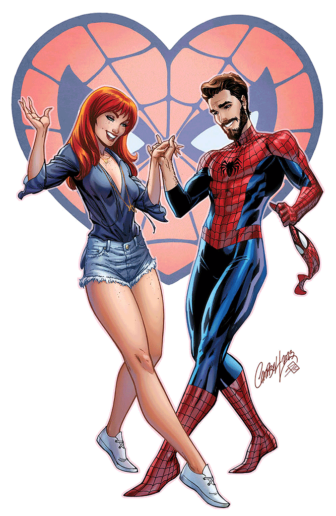 J. Scott Campbell Amazing Spider-Man #1 JSC Artist EXCLUSIVE cover E ' Spider-Punk' – J. Scott Campbell Store