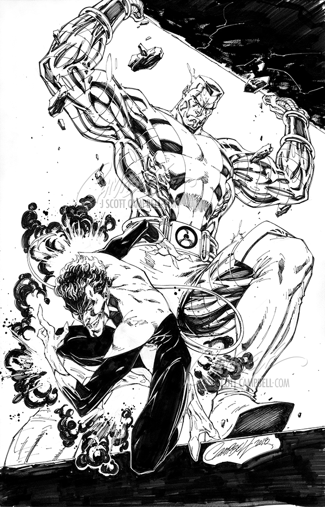 Original Art: Uncanny X-Men #1 Cover C 'Colossus'