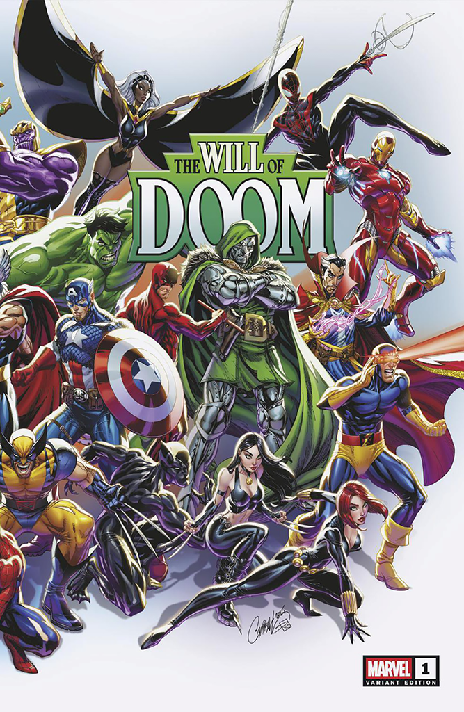 Will of Doom #1, The [A] J. Scott Campbell Trade Dress Wraparound (2025)