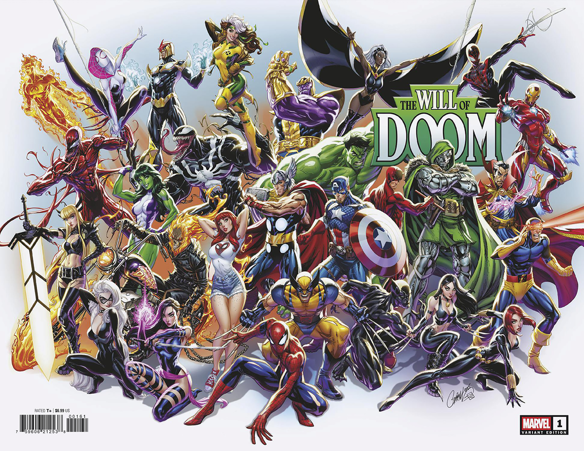 Will of Doom #1, The [A] J. Scott Campbell Trade Dress Wraparound (202