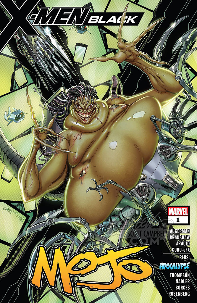 X-Men Black Mojo #1 J. Scott Campbell