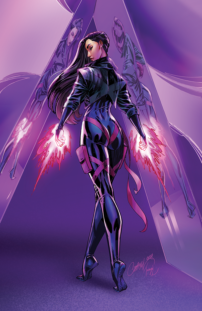X-Men #1 "Psylocke" J. Scott Campbell (2024)