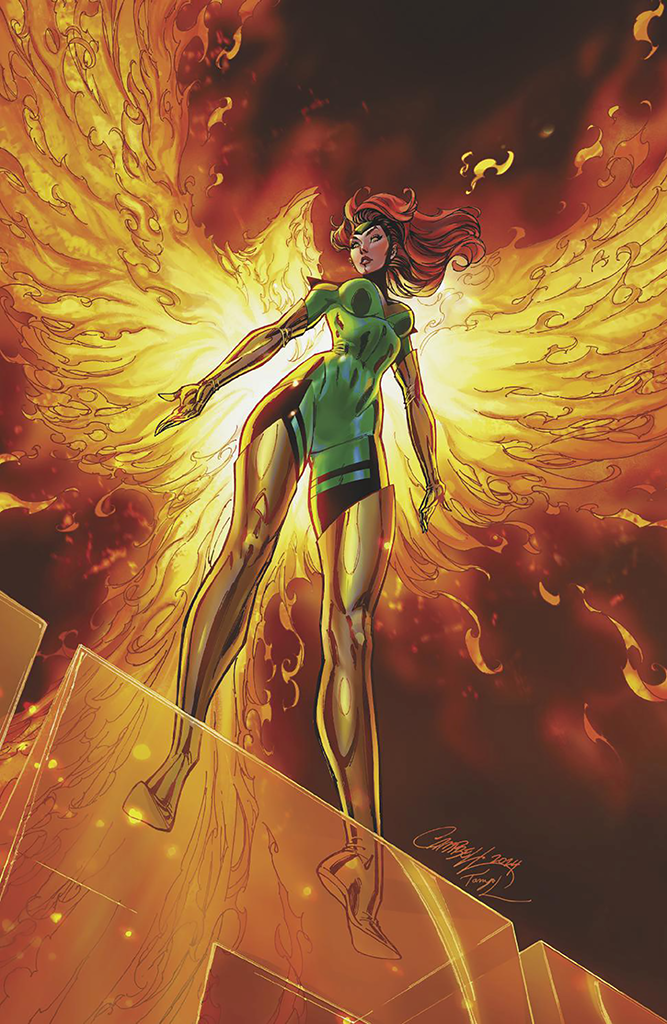 X-Men #5 "Jean Grey" [B] J. Scott Campbell Virgin INCENTIVE 1:100 (2024)