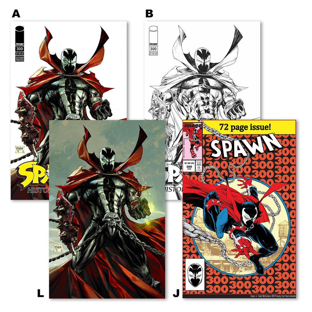 (SOLD OUT) Spawn #300 [L] "McFarlane" Virgin INCENTIVE 1:50