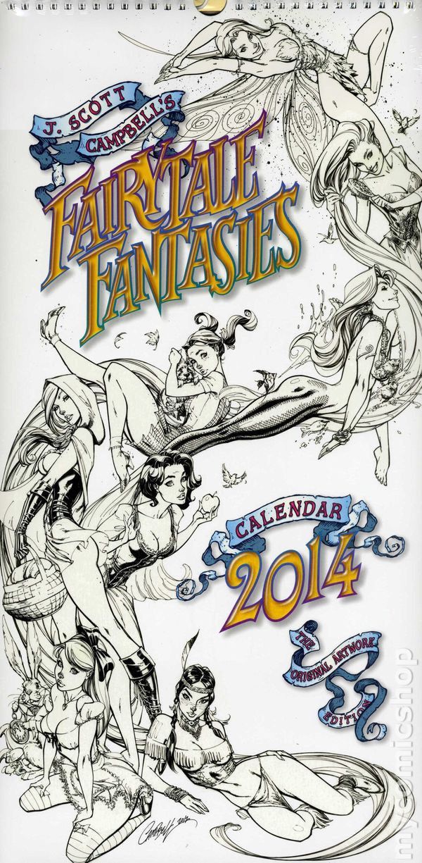 JSC's FairyTale Fantasies&reg; Calendar 2014