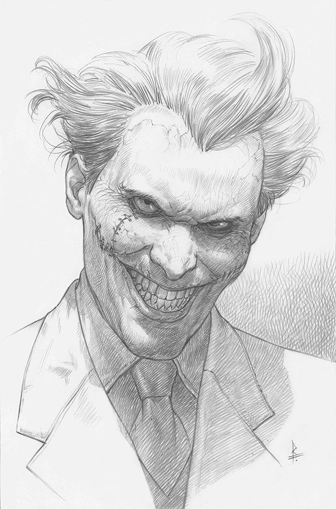 The Joker #1 Riccardo Federici INCENTIVE 1:25 sketch variant