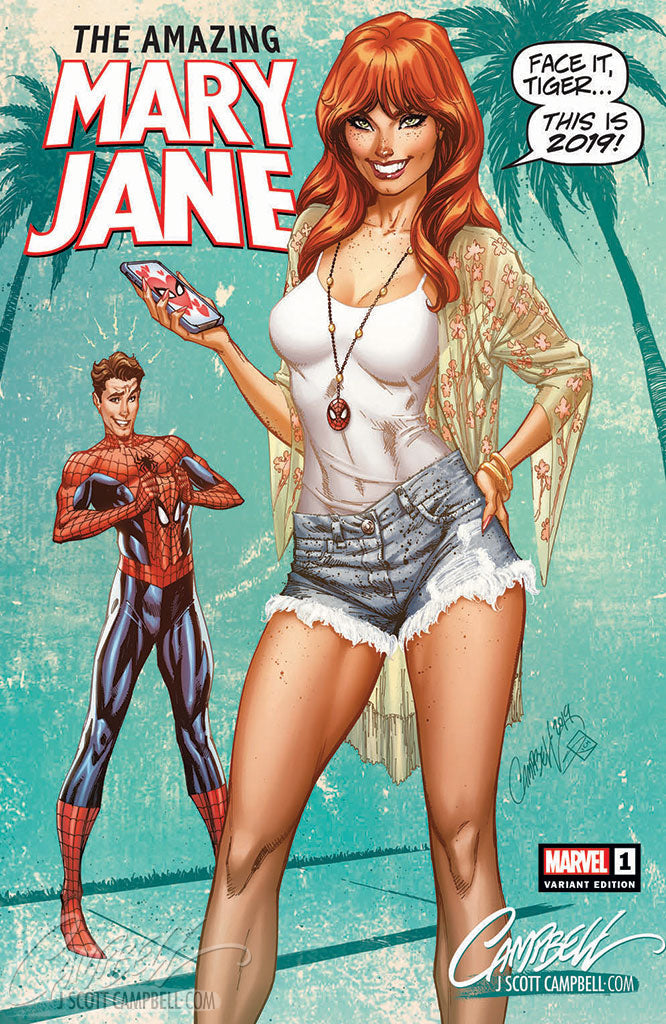 J. Scott Campbell Amazing Spider-Man #1 JSC Artist EXCLUSIVE cover E 'Spider-Punk'  – J. Scott Campbell Store