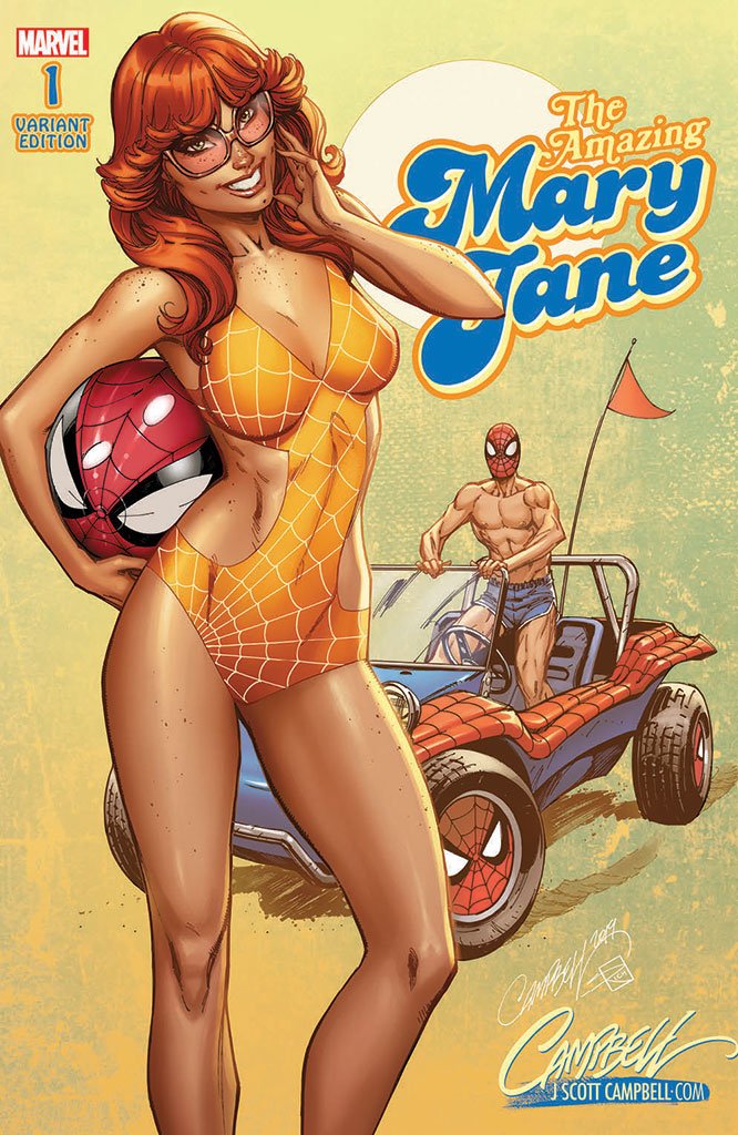 Original Art: Amazing Mary Jane #1 JSC EXCLUSIVE cover D