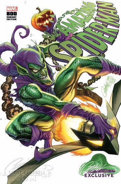 Amazing Spider-Man #800 Trade Dress JSC EXCLUSIVE cover E "Green Goblin"