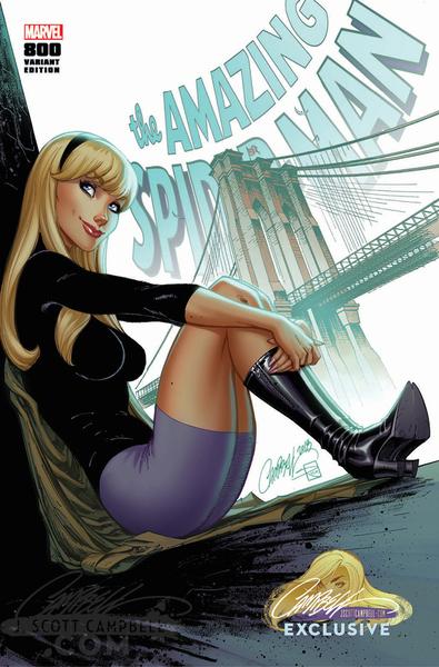 Amazing Spider-Man #800 Trade Dress JSC EXCLUSIVE cover F "Gwen Stacy"