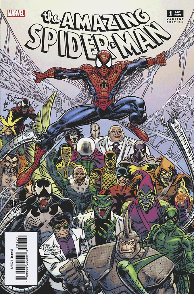 Amazing Spider-Man #1 [C] Bagley, Romita Sr., Kieth INCENTIVE 1:100