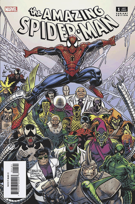 Amazing Spider-Man #1 [C] Bagley, Romita Sr., Kieth INCENTIVE 1:100 (2
