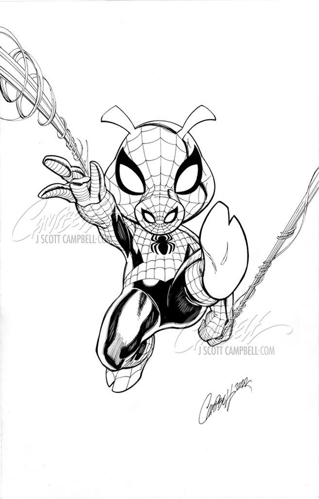 J. Scott Campbell Amazing Spider-Man #1 JSC Artist EXCLUSIVE cover