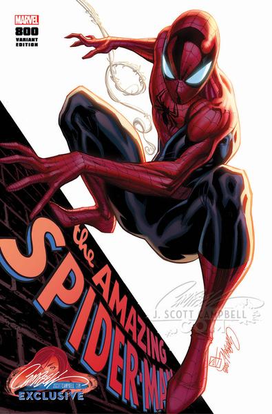 Amazing Spider-Man #800 Trade Dress JSC EXCLUSIVE Cover A "Spider-Man"