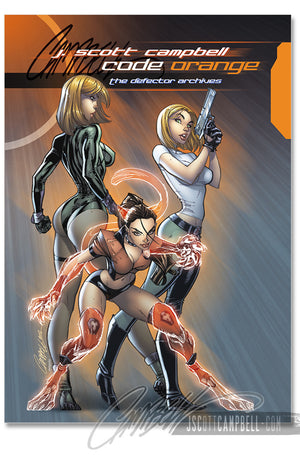 J Scott Campbell Code Orange Hardcover