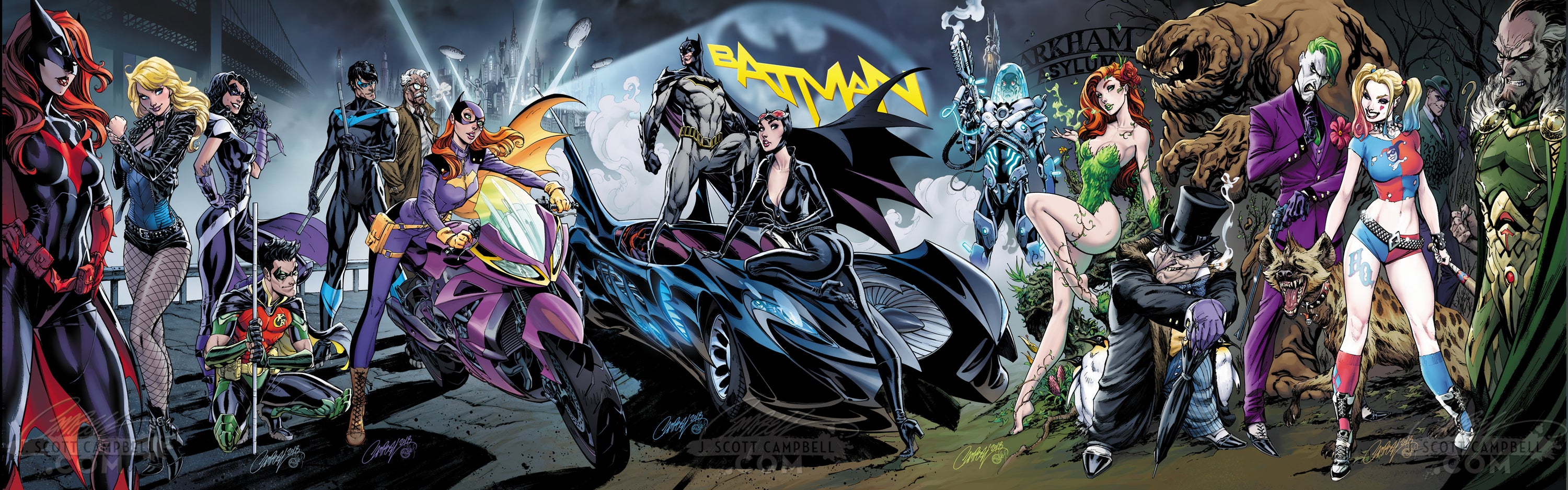 Batman #50 J. Scott Campbell EXCLUSIVE (SINGLES)