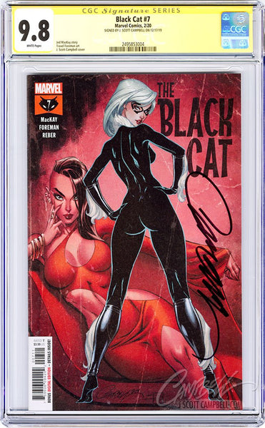 アメコミリーフ Black Widow #7 CGC 9.8 Black_Cat_7_A_CGC_9-