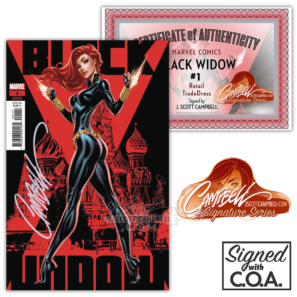 Black Widow #1 J. Scott Campbell