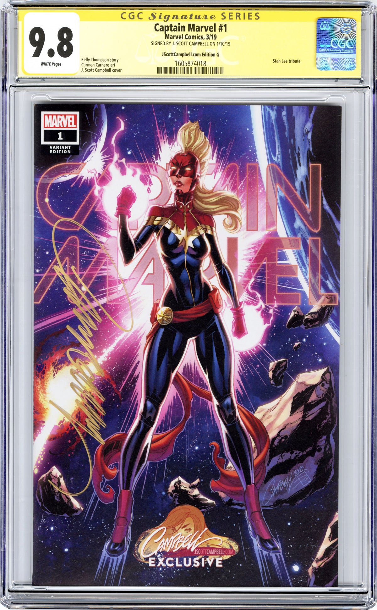 J. Scott Campbell: CGC Graded Comic Books – Page 3