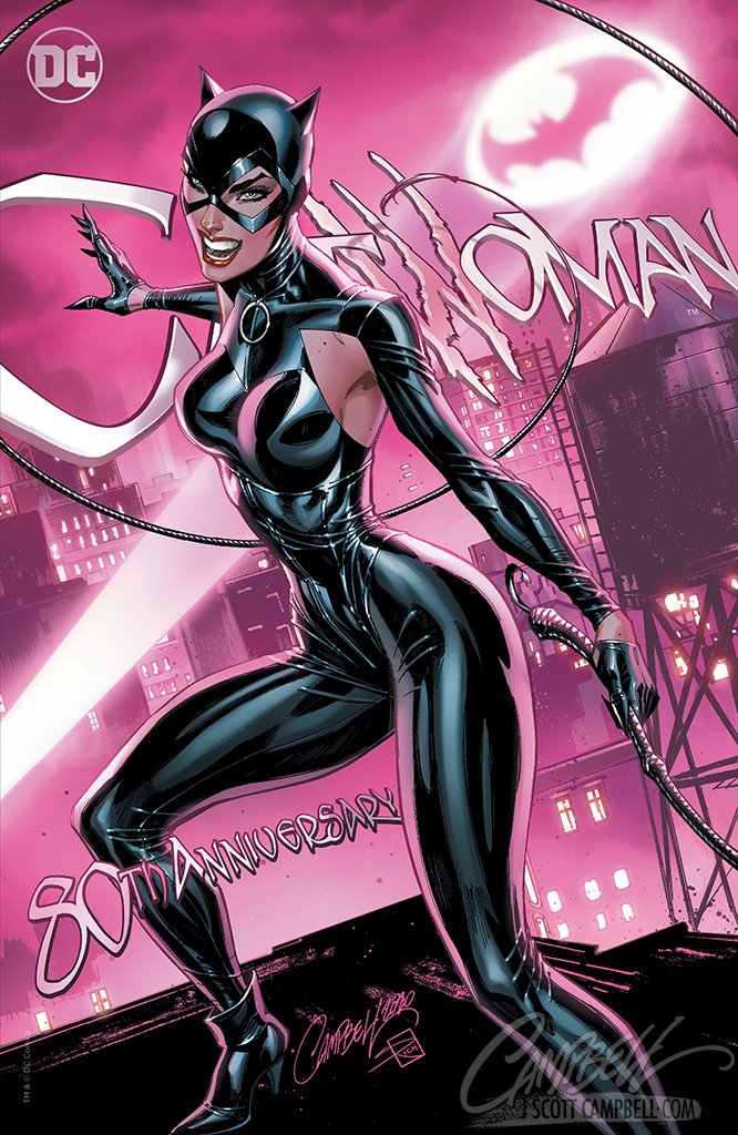 Catwoman 80th Anniversary JSC EXCLUSIVE Cover A