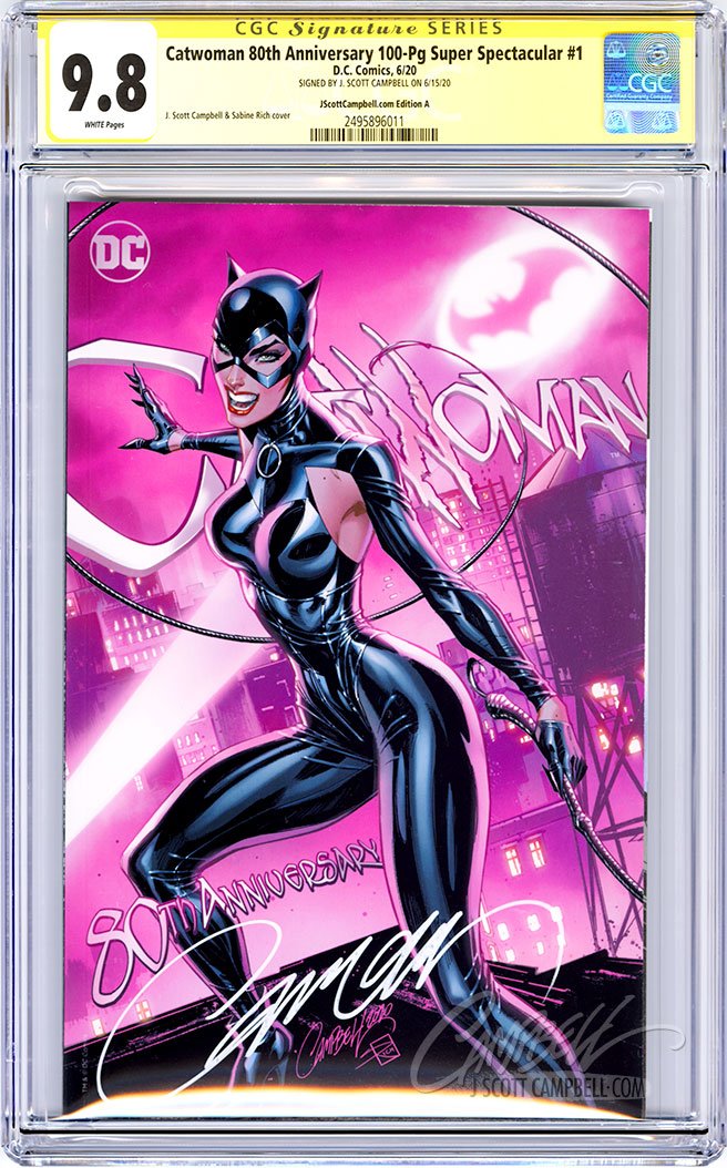 CGC 9.8 SS Catwoman 80th JSC cover A "Modern"