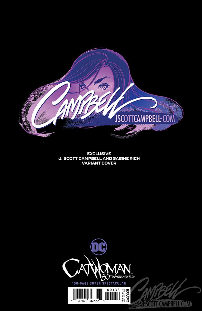 Catwoman 80th Anniversary JSC EXCLUSIVE Cover G