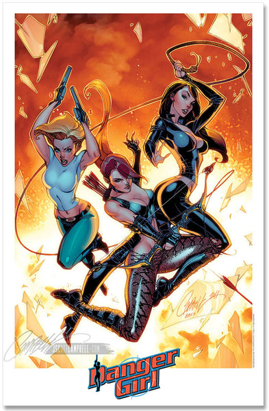 J. Scott Campbell Danger Girl Revolver 